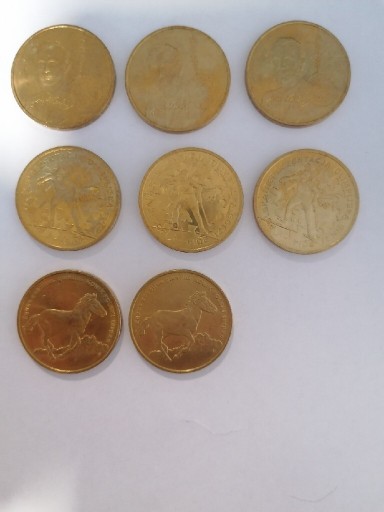 Zdjęcie oferty: 8 monet okolicznościowych 2 zł z 2014 roku