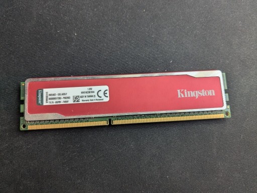 Zdjęcie oferty: HYPERX/KINGSTON RED KOŚĆ RAMU 4GB DDR3 1600MHz