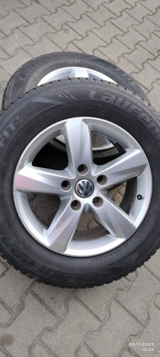 Zdjęcie oferty: Koła felgi aluminiowe opony zimowe VW Touareg 