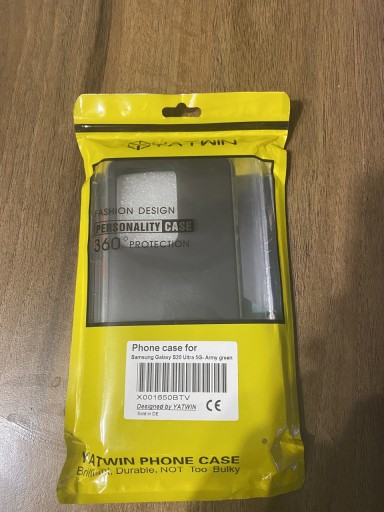 Zdjęcie oferty: Etui yatwin samsung s20 ultra army etui