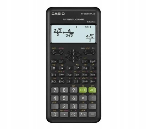 Zdjęcie oferty: Kalkulator Casio FX-350ES PLUS-2 252 Funkcje NOWY