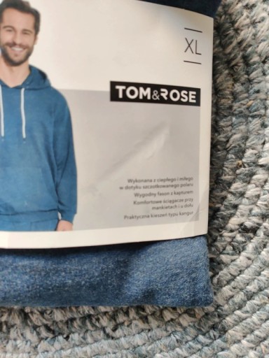 Zdjęcie oferty: Bluza męska z kapturem xl tom&rose