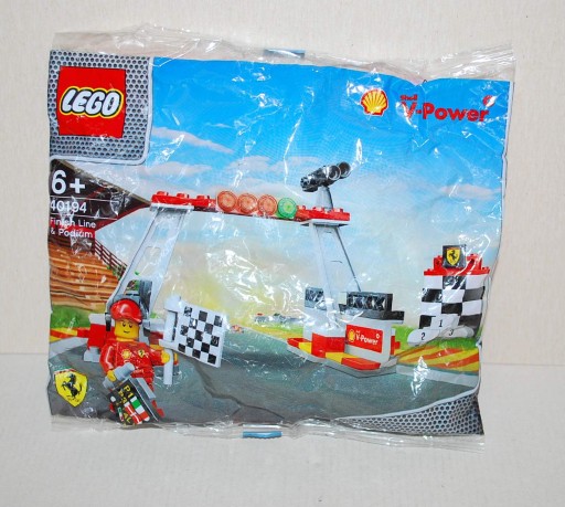 Zdjęcie oferty: LEGO Shell Ferrari V-Power 40194 Polybag  NOWY