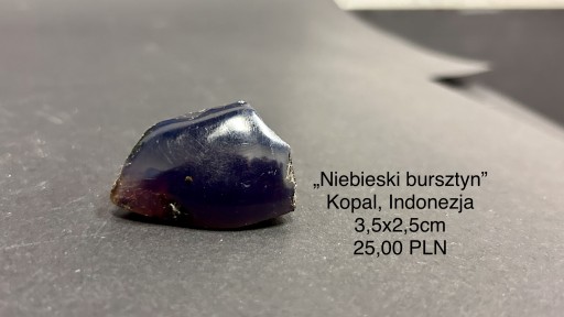 Zdjęcie oferty: Niebieski bursztyn (Kopal) - Indonezja