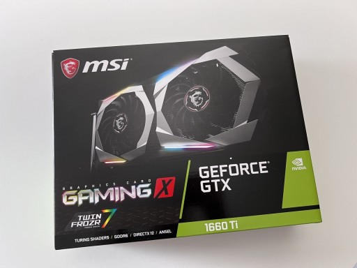 Zdjęcie oferty: Karta graficzna MSI GTX 1660 Ti Gaming X 6 GB