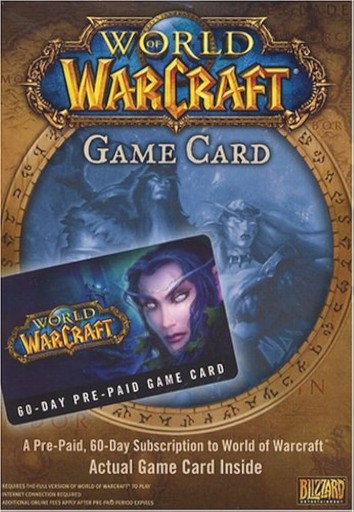 Zdjęcie oferty: WORLD OF WARCRAFT 60 DNI - KARTA PREPAID - EU / PL