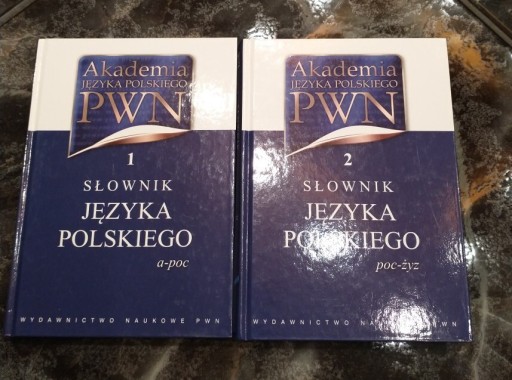 Zdjęcie oferty: Słownik języka polskiego PWN tom1 i 2