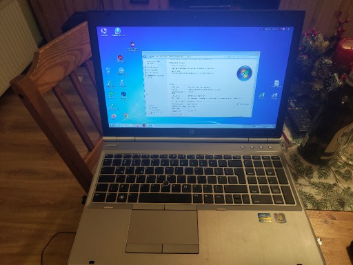 Zdjęcie oferty: Laptop 15'HP EliteBook8560p Win7 i5,240Gb SSD,8gb