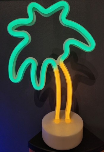 Zdjęcie oferty: Palemka neon na baterie