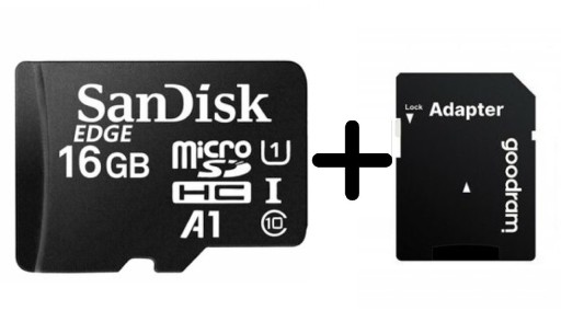 Zdjęcie oferty: SanDisk Edge 16gb SdHc + Adapter Sd