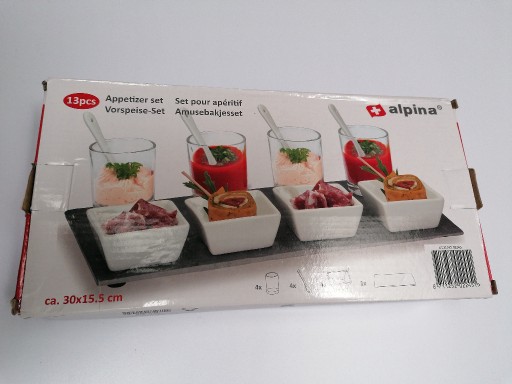 Zdjęcie oferty: Alpina zestaw do przekąsek i sosów 13 elementów