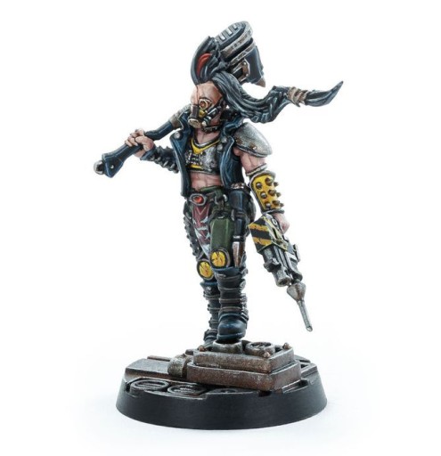 Zdjęcie oferty: Escher Champion with Power Hammer - Necromunda