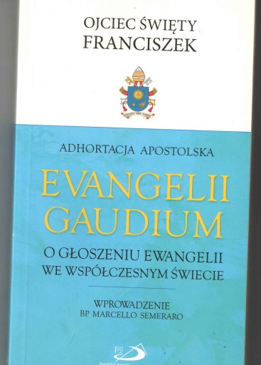 Zdjęcie oferty: Evangelium gaudium - Franciszek