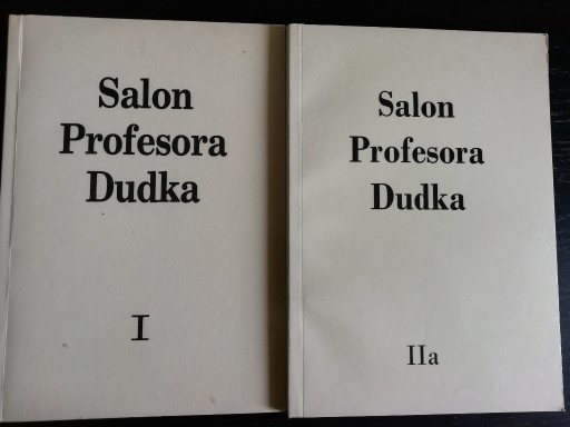 Zdjęcie oferty: Salon Profesora Dudka, tom I i II