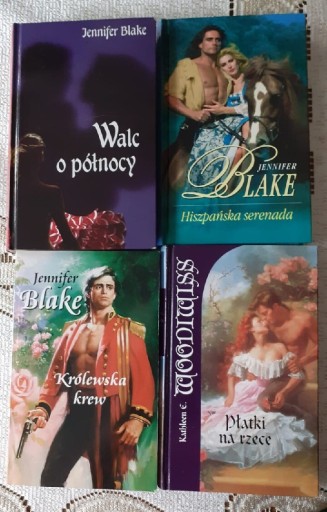 Zdjęcie oferty: 4x Romans (Blake, Woodiwiss)