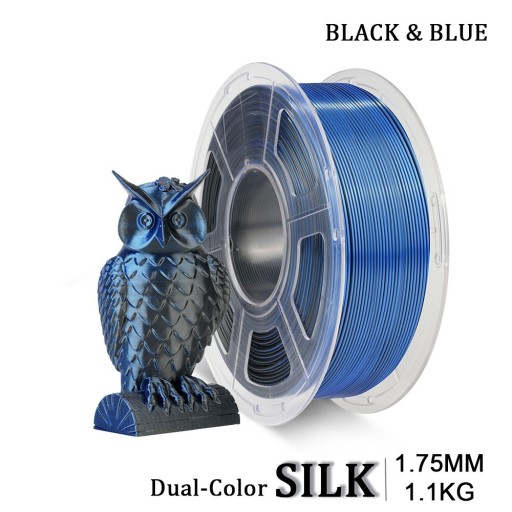 Zdjęcie oferty: Filament Dual Color Silk PLA+ Sunlu/Jayo 1.1kg