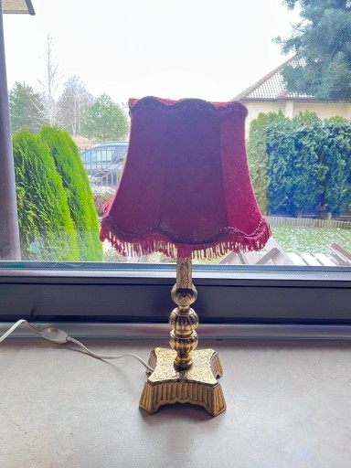 Zdjęcie oferty: Lampa antyczna mosiądz