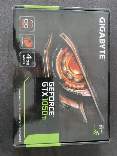 Zdjęcie oferty: Gigabyte Geforce GTX 1050 TI OC