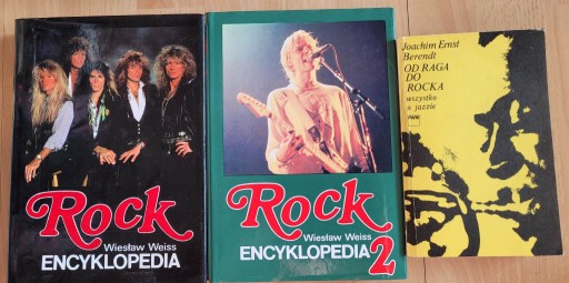 Zdjęcie oferty: Encyklipedia Rocka 1 i 2, Wiess Wiesław + gratis