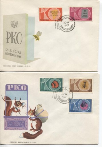 Zdjęcie oferty: FDC-MIESIĄĆ OSZCZĘDNOŚCI -1961