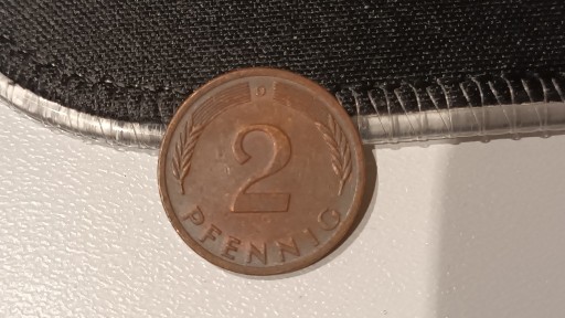 Zdjęcie oferty: Moneta RFN 2 Pfennig 1975 D.Rzadka