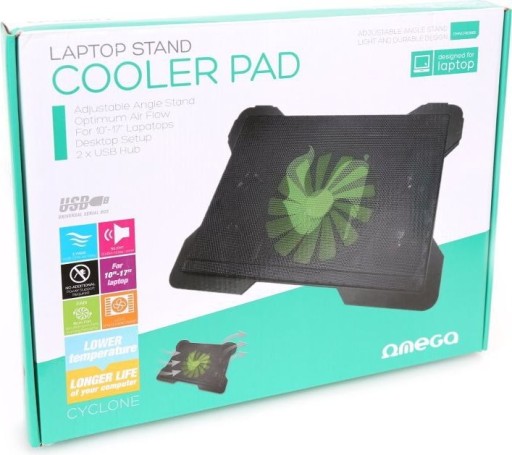 Zdjęcie oferty: Podstawka chłodząca Omega Laptop Cooler Pad Cyclon