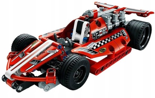 Zdjęcie oferty: LEGO Technic 42001 Samochód wyścigowy + Kierowca