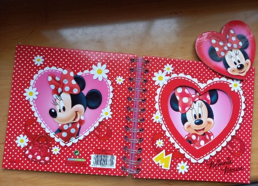 Zdjęcie oferty: Minnie Mouse pamiętnik notatnik spiralny Disney