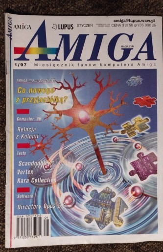 Zdjęcie oferty: Magazyn AMIGA - miesięcznik Nr 1/97