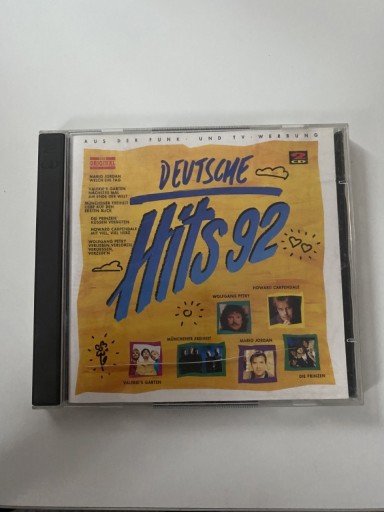 Zdjęcie oferty: Płyta CD Deutsche Hits 92