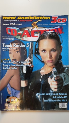 Zdjęcie oferty: CD ACTION 01/2001 czasopismo o grach