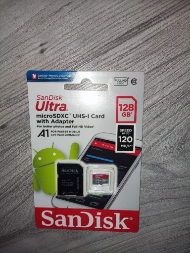 Zdjęcie oferty: Karta pamięci SanDisk Ultra, prędkość do 120MB/s