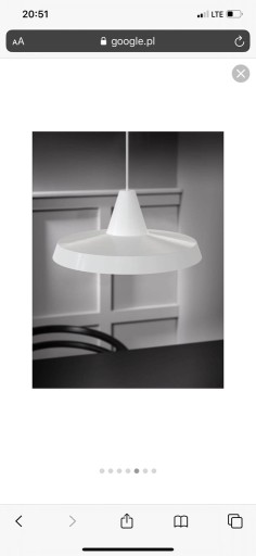 Zdjęcie oferty: Płaska lampa wisząca nordlux Anniversary biała