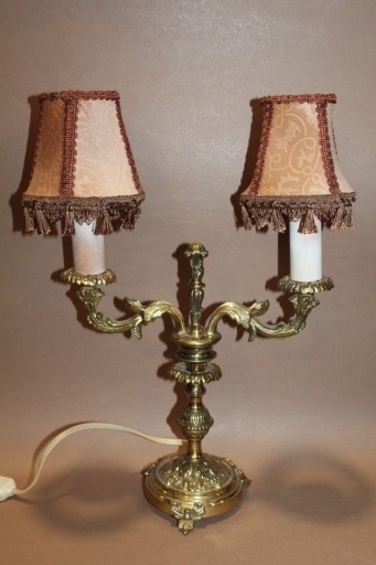 Zdjęcie oferty: Mosiężna lampka dwuramienna nr 39 FiaF