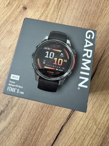 Zdjęcie oferty: Cena tylko dzisiaj!! Garmin Fenix 8 47 mm AMOLED !NOWY NIE OTWIERANY!