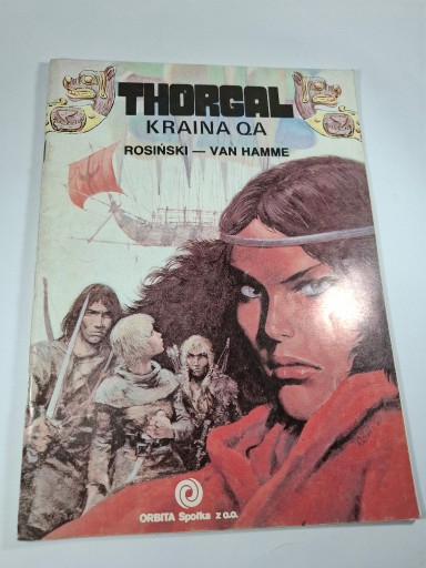 Zdjęcie oferty: Thorgal Kraina Qa Rosiński Van Hamme Orbita 1989 rok