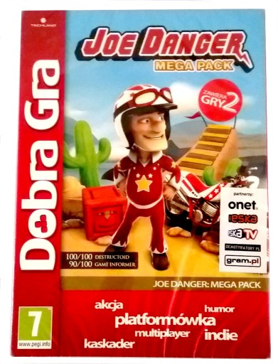 Zdjęcie oferty: JOE DANGER MEGAPACK zawiera 2 GRY PC 