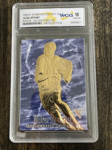 Zdjęcie oferty: ZŁOTA KARTA 1996-97 KOBE BRYANT SKYBOX 