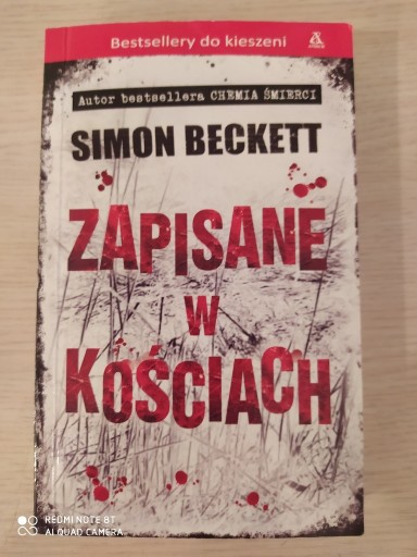 Zdjęcie oferty: Zapisane w kościach Simon Beckett