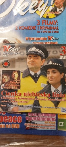 Zdjęcie oferty: TV OKEY 30/04 DVD CIEŃKA NIEBIESKA LINIA + DEMPSEY