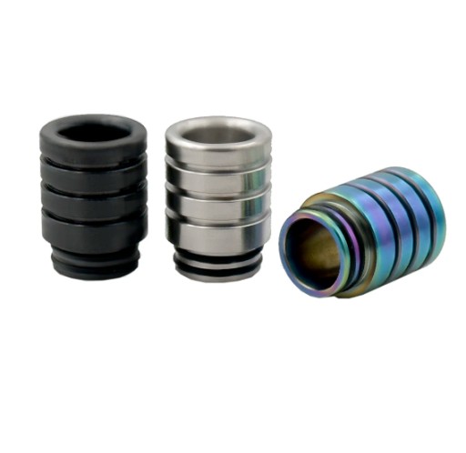 Zdjęcie oferty: 810 drip tip ustnik czarny srebrny rainbow