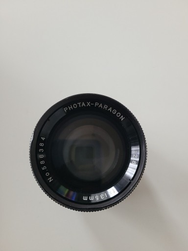 Zdjęcie oferty: Obiektyw Photax-Paragon 1:28, f=135mm No.586384