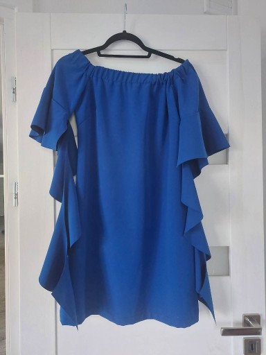 Zdjęcie oferty: sukienka hiszpanka chabrowa  40 ciążowa