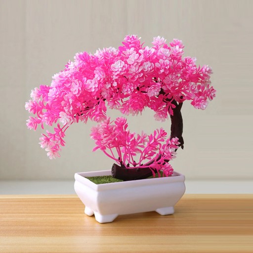 Zdjęcie oferty: Bonsai duża doniczka sztuczna roślina kwiat 