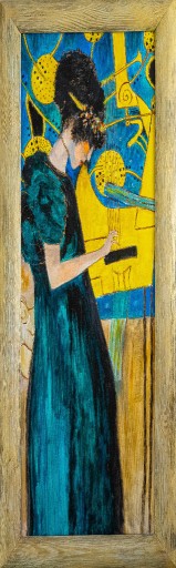 Zdjęcie oferty: Kopia Ręcznie Malowany Gustaw Klimt Muzyka
