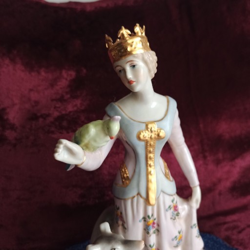 Zdjęcie oferty: Figurka porcelanowa damy z epoki vintage dama