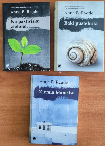 Zdjęcie oferty: Anne B Ragde tomy 1-3 ,Ziemia kłamstw i inne