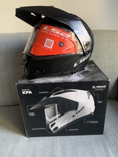 Zdjęcie oferty: Kask LS2 Metro Evo XS 53-54 cm czarny mat