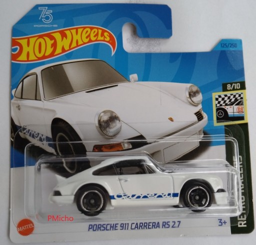 Zdjęcie oferty: HOT WHEELS Porsche 911 Carrera RS 2.7