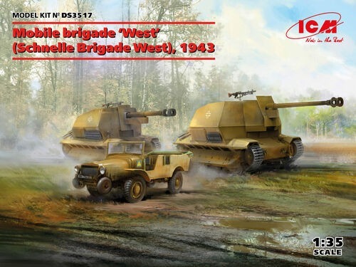 Zdjęcie oferty: ICM DS3517 Mobile Brigade West,1943